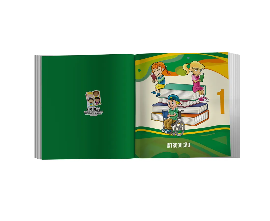 Livro de Ilustrações - Modelo 05 - Capa