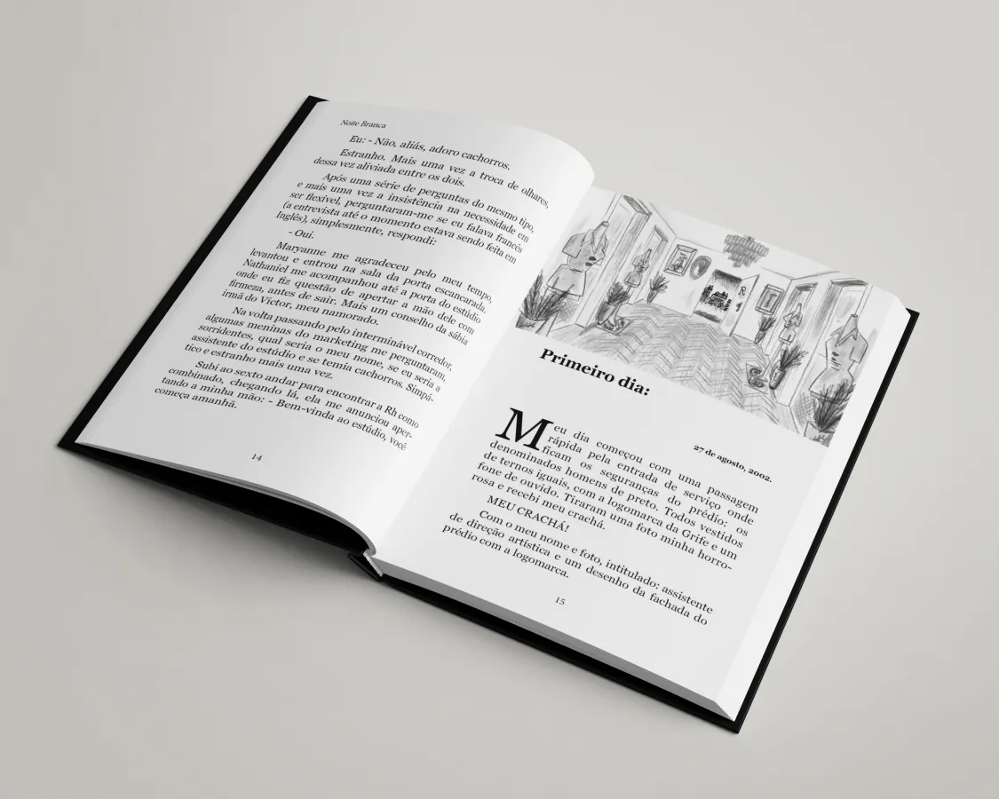 Livro de Ilustrações - Modelo 30 - Miolo